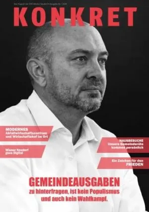 Titelseite KONKRET 2/2024, Mai 2024