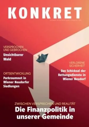 Titelseite KONKRET 1/2024, Februar 2024
