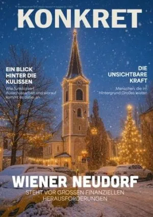 Titelseite KONKRET 2/2025, Dezember 2025