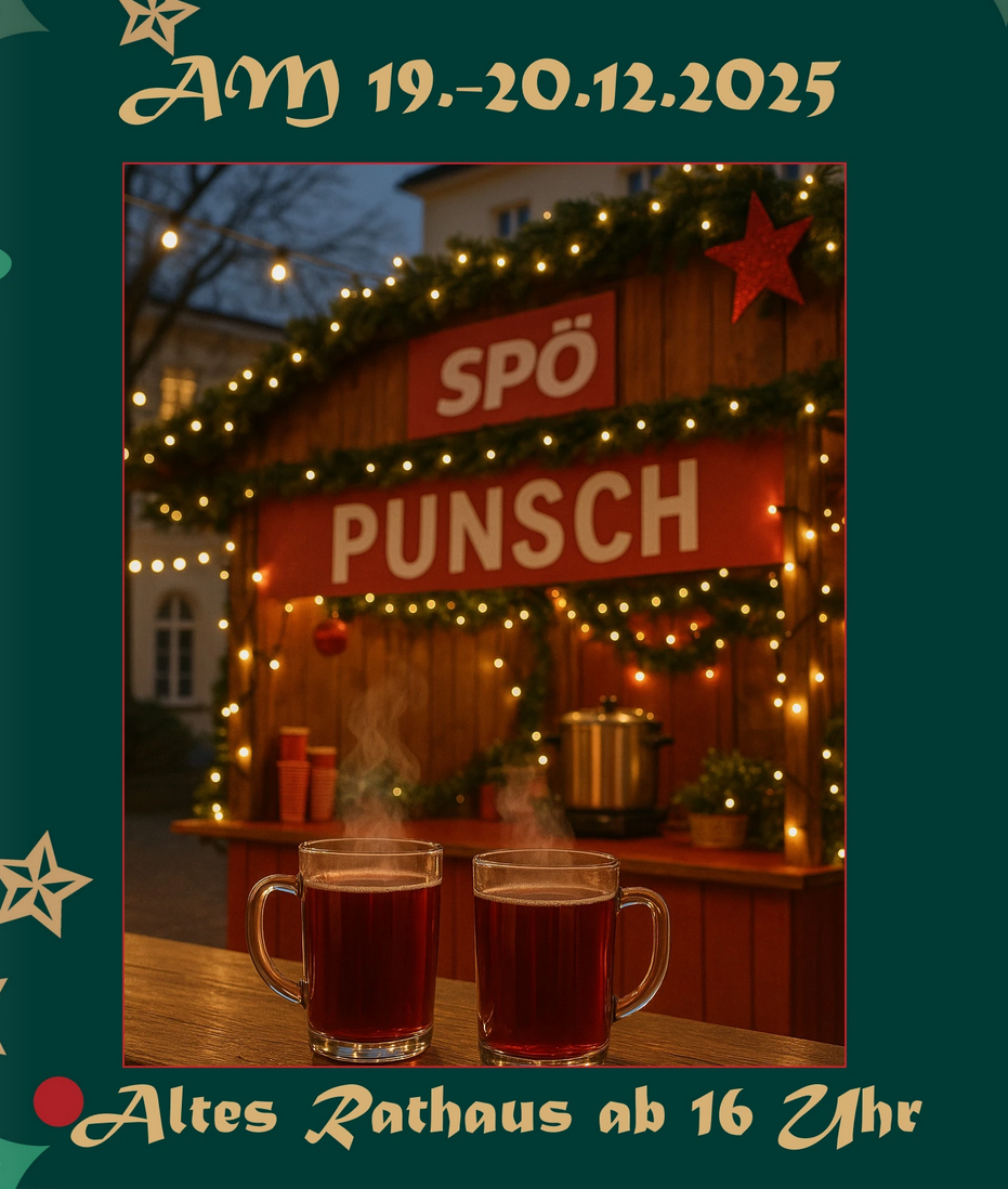 SPÖ-Punsch am 19. und 20. Dezember 2025