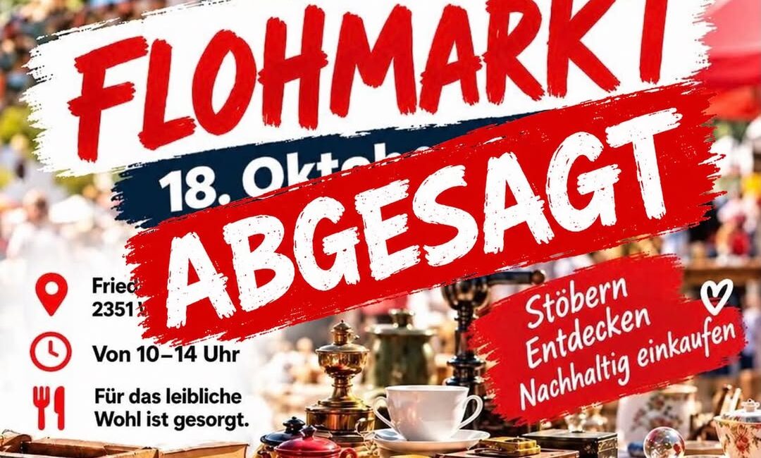 ABGESAGT – Flohmarkt im Volksheim