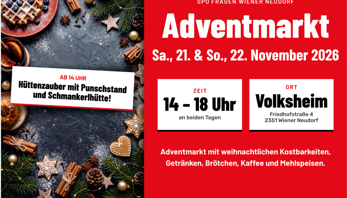 Adventmarkt SPÖ Wiener Neudorf