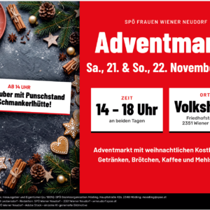 Adventmarkt SPÖ Wiener Neudorf