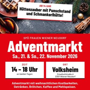 Adventmarkt SPÖ Wiener Neudorf