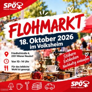 Flohmarkt im Volksheim
