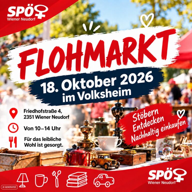 Flohmarkt im Volksheim