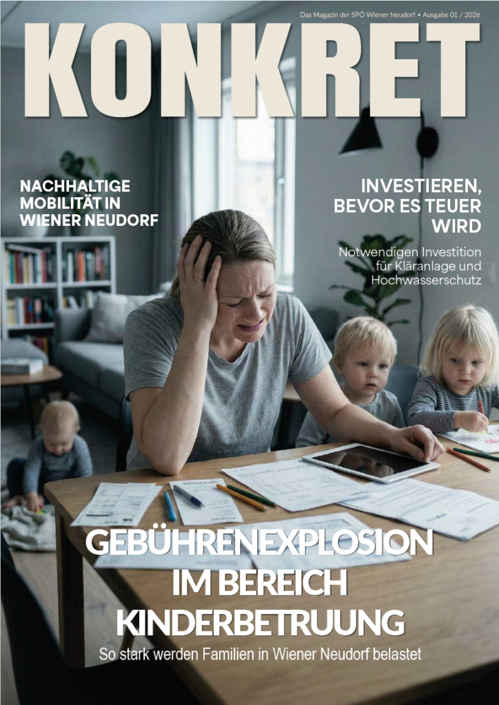 Titelseite KONKRET 1/2026, Frühjahr 2026